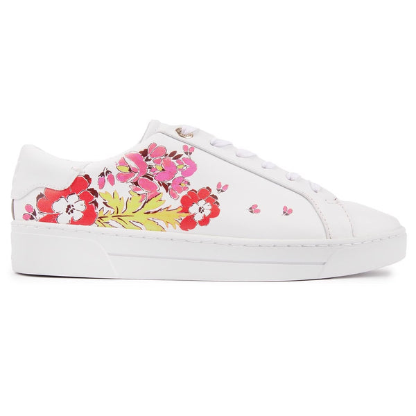 ARTELL-Sneakers-Floral Printed Leather Cupsole Sneaker- Ted Baker Romania